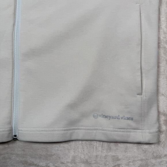 Vineyard Vines OTG On The Go Performance Voyager Puffer Vest Tan Men's Size XL - Picture 2 of 9